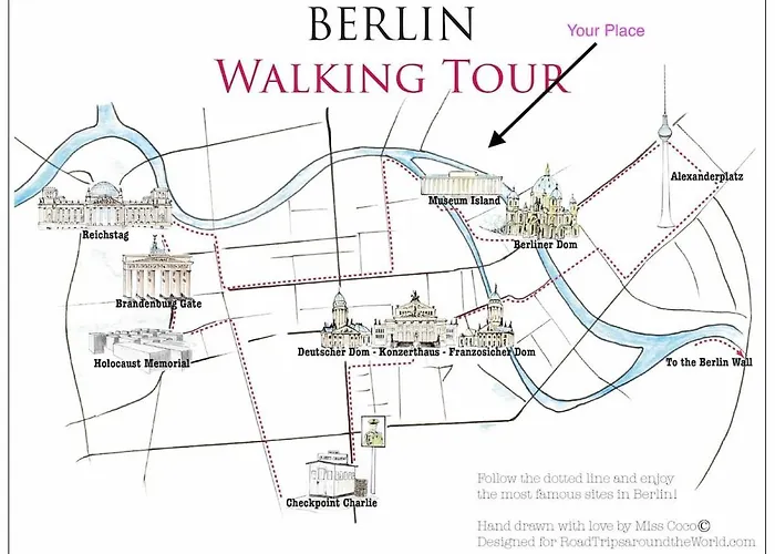 Mitte I 2 Doule Beds I Fast Wifi